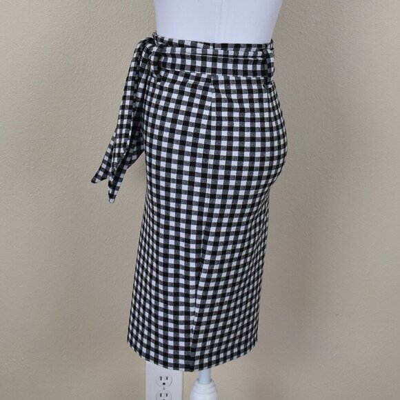 Anthropologie Maeve Gingham Plaid Pencil Skirt - XS - Picture 6 of 9